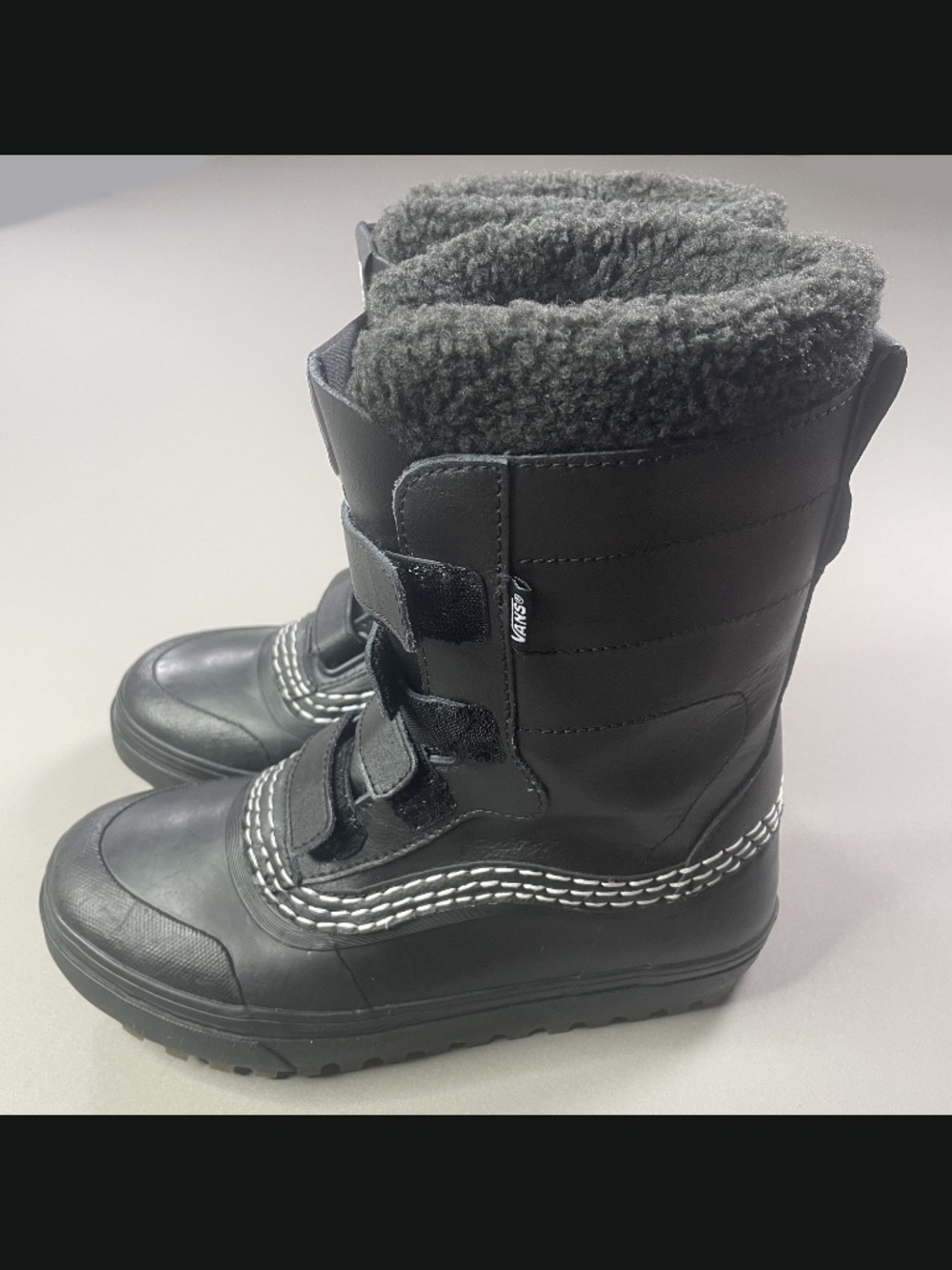 NEW Vans Shoes Mens 6.5 black standard v mte snow boots outdoor winter sports - Picture 4 of 11